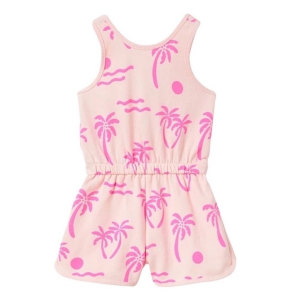 ZARA TODDLER GIRL PALM TREE JUMPSUIT
